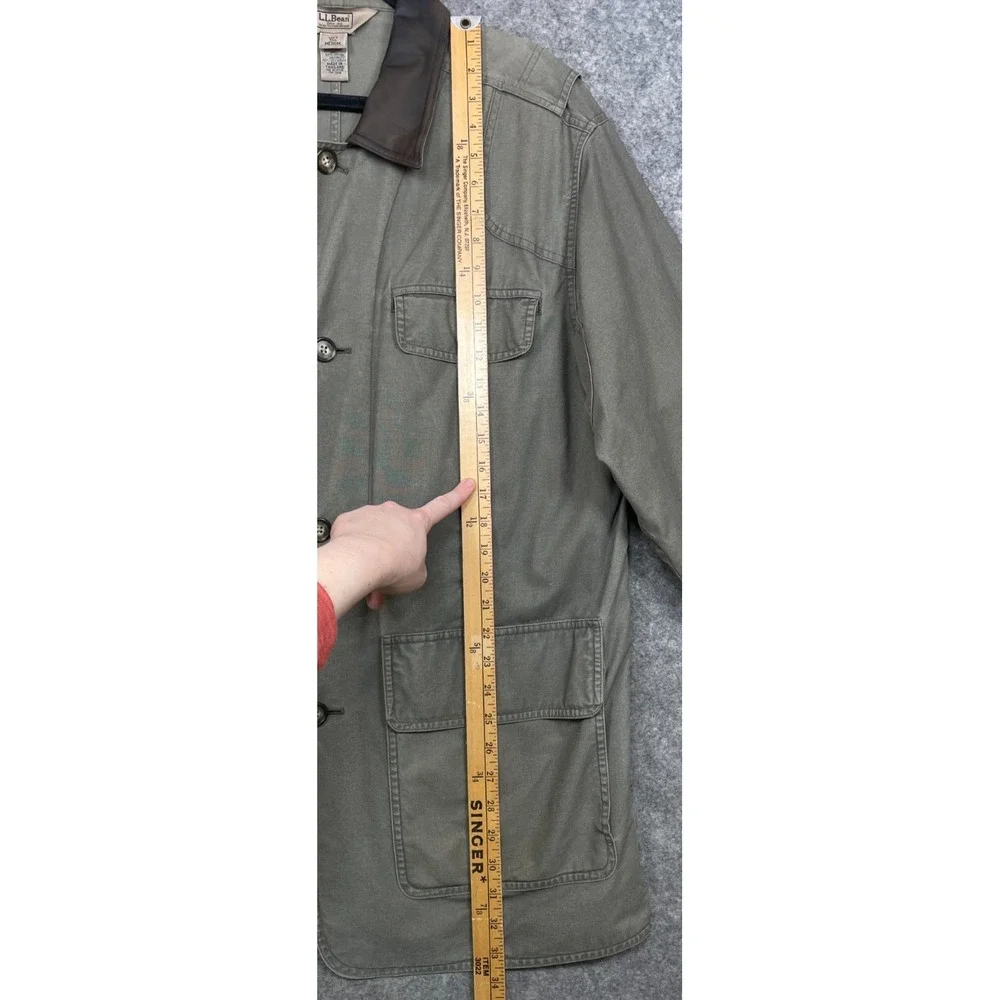 Vintage LL Bean Barn Chore Jacket Green Medium Tall